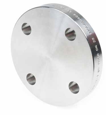 RVS 304 blindflens DIN