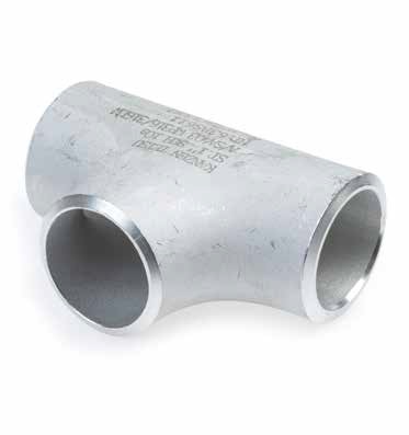 RVS 316 las T-stuk 90° 3x las