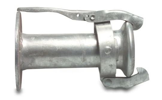 Kardan M-deel met DIN flens