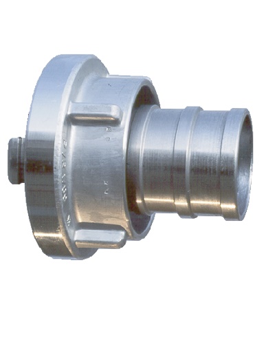 Aluminium Storz koppeling met tule, rubber afdichting