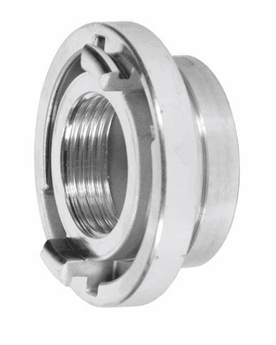 Aluminium Storz koppeling metaaldichtend met groef (ril)