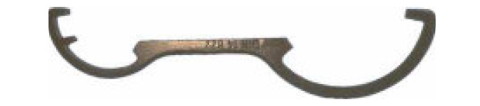 Storz sleutel t.b.v. C-B-A gietijzer