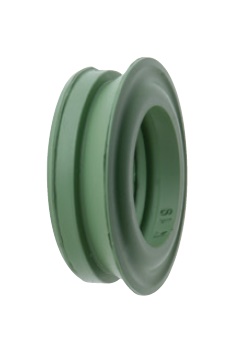 Geka rubberring FKM (-10°C tot +150°C) groen t.b.v. messing snelkoppeling