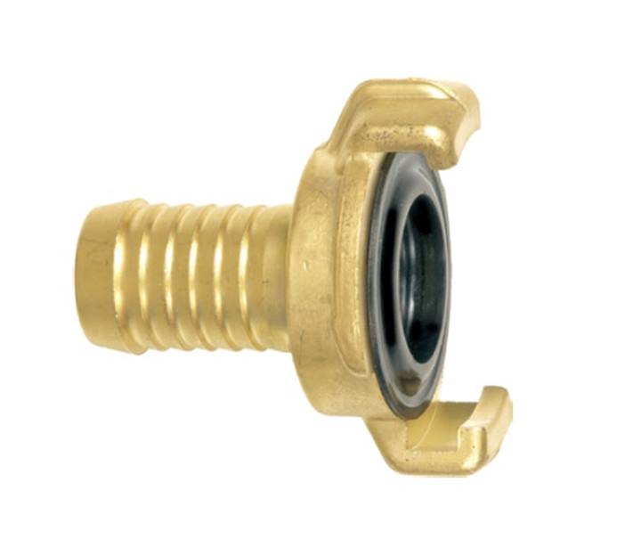 Geka messing snelkoppeling met tule