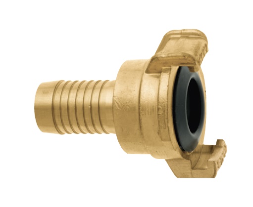 Geka messing snelkoppeling met draaibare tule