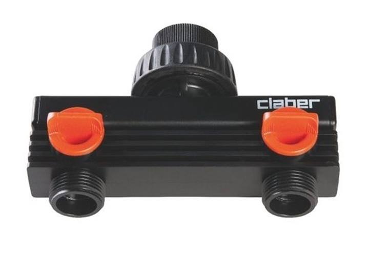 Claber 2-weg kraanverdeelstuk met draad
