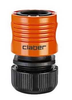 Claber slangkoppeling klik zonder waterstop