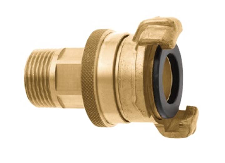 Geka messing snelkoppeling nastelbaar met bu.dr.