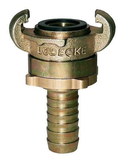 Lucht klauwkoppeling nastelbaar met tule