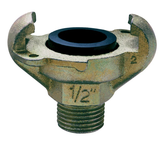 Lucht klauwkoppeling met bu.dr. en borggat