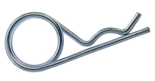 Losse borgpen t.b.v. klauwkoppeling