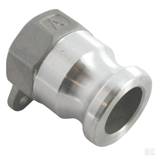 Aluminium Camlock type A male met bi.dr.