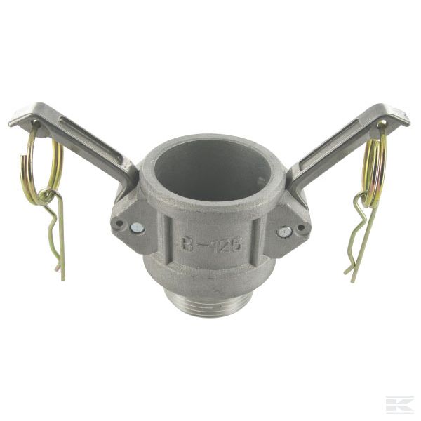 Aluminium Camlock type B female met bu.dr.