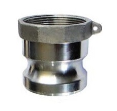 RVS Camlock type A male met bi.dr.