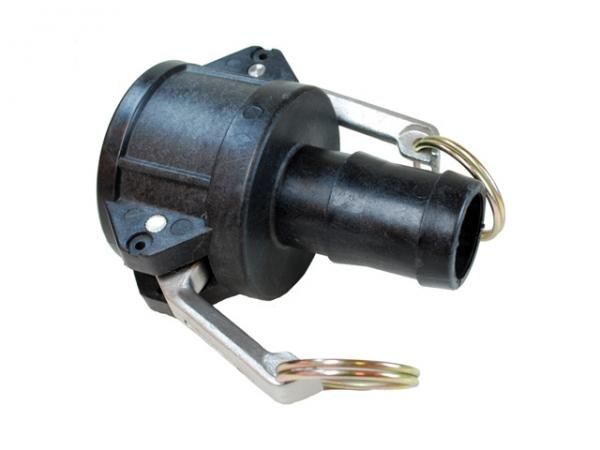 PP Camlock type C male met tule