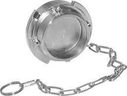 Aluminium tankwagenkoppeling MB male eindkap