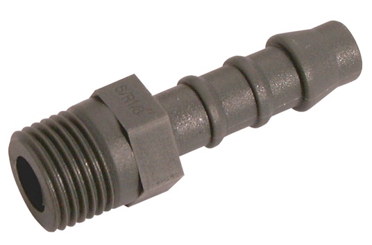 Nylon slangpilaar grijs met bu.dr.