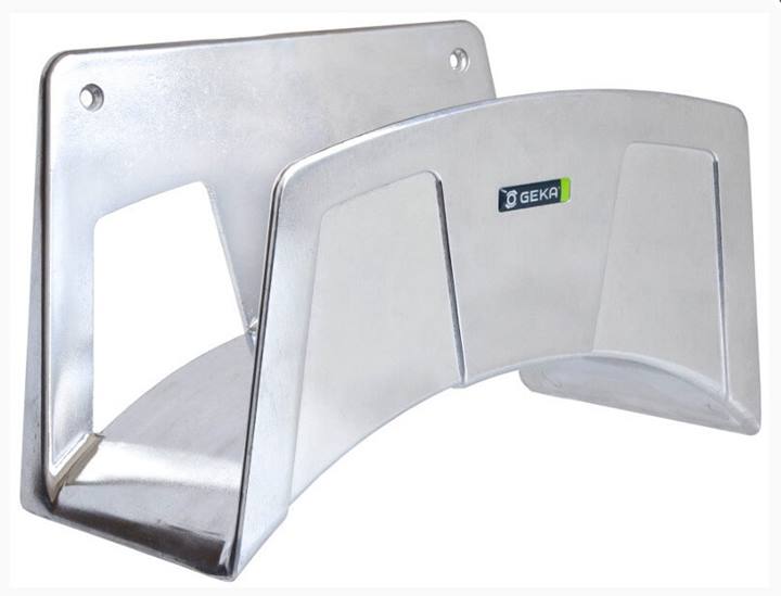 Geka Plus - wandslanghouder type 7005X, lichtmetaal
