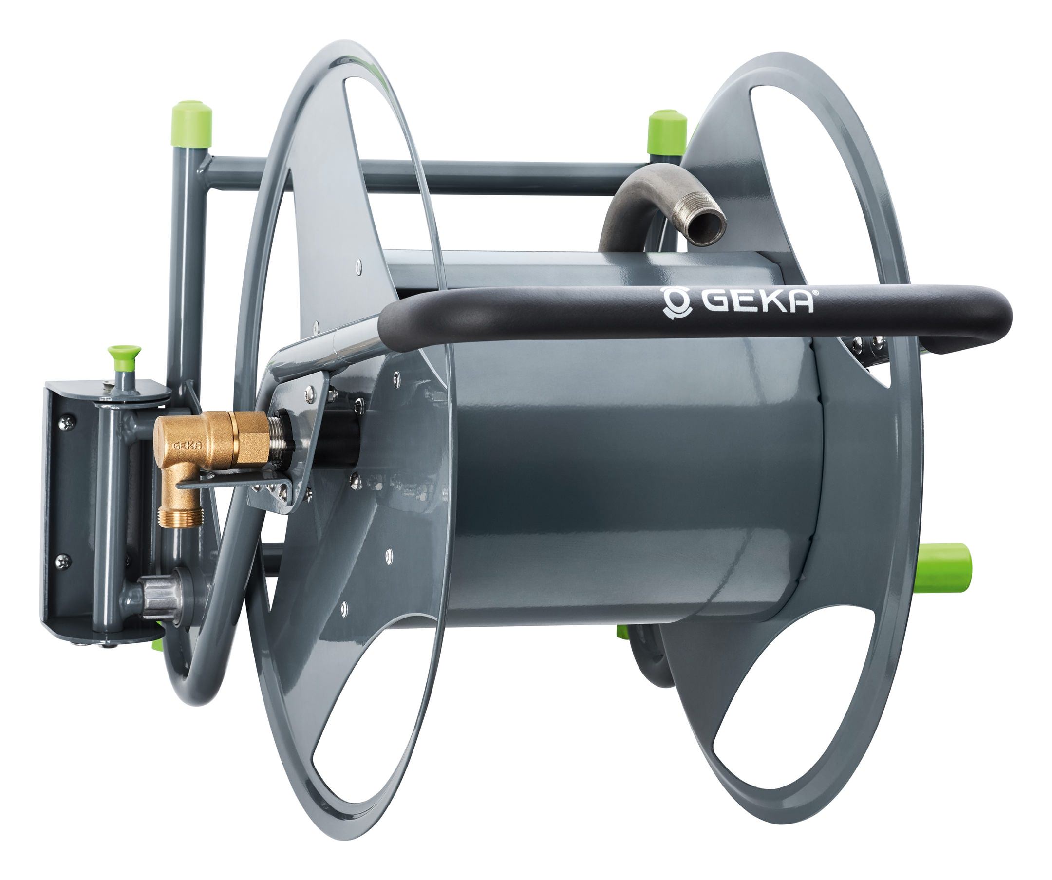 Geka Plus - wandslanghaspel type "P40", staal gecoat