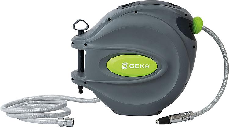 Geka Plus - automatische slanghaspel type "K15" met 15m slang