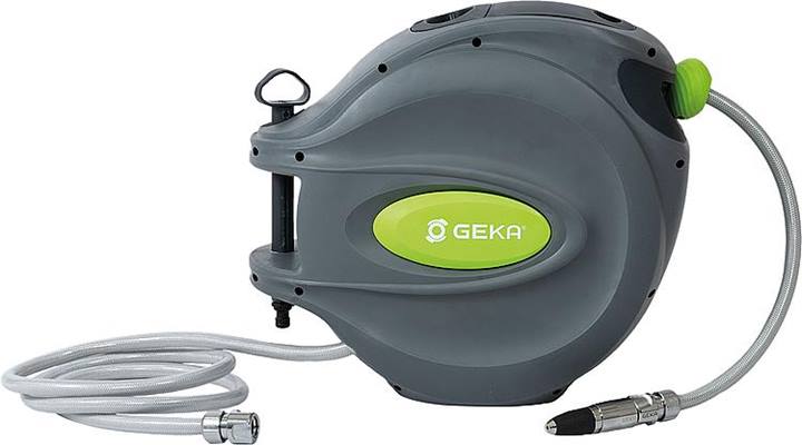 Geka Plus - automatische slanghaspel type "K15" met 15m slang