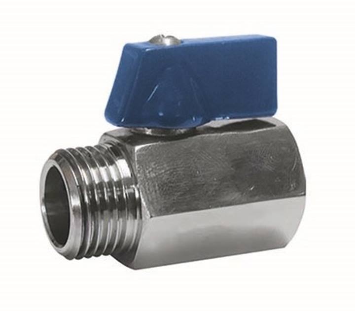 Genebre (2005) RVS 316 mini kogelkraan bi.dr. x bu.dr. PN63