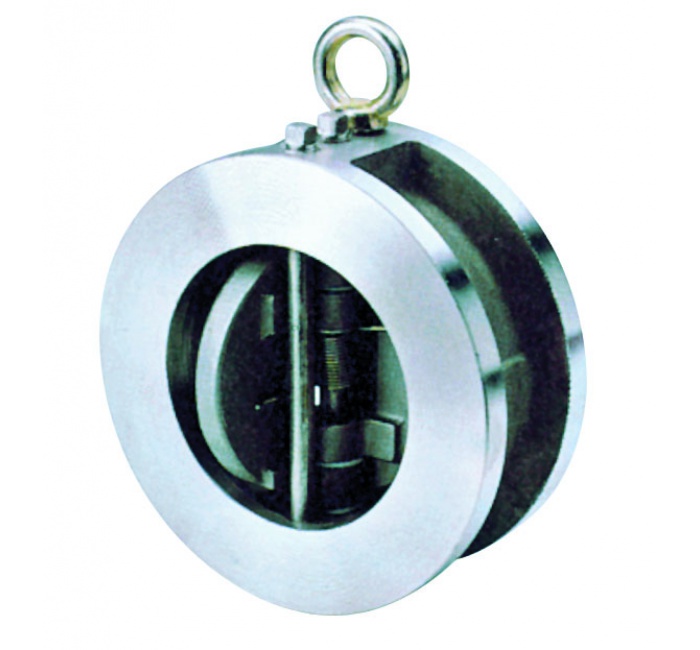 Genebre (2402) RVS 316 terugslagklep dubbel t.b.v. DIN flenzen