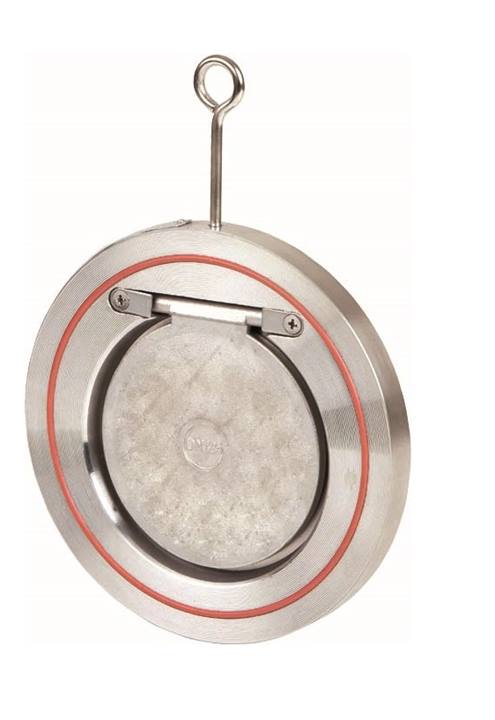 Genebre (2406) RVS 316 terugslagklep t.b.v. DIN flenzen