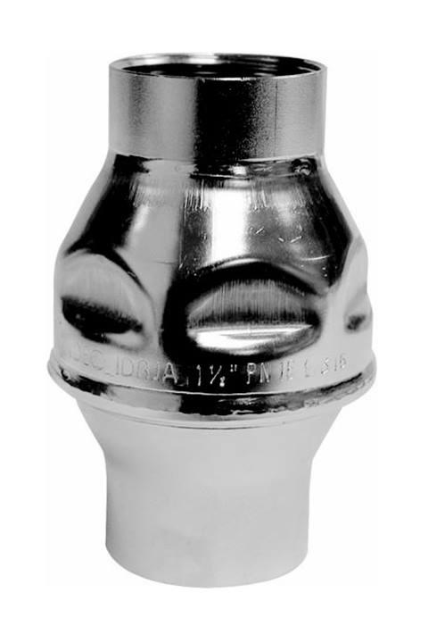 Genebre (2445) Cromax RVS 316 terugslagklep 2x bi.dr.