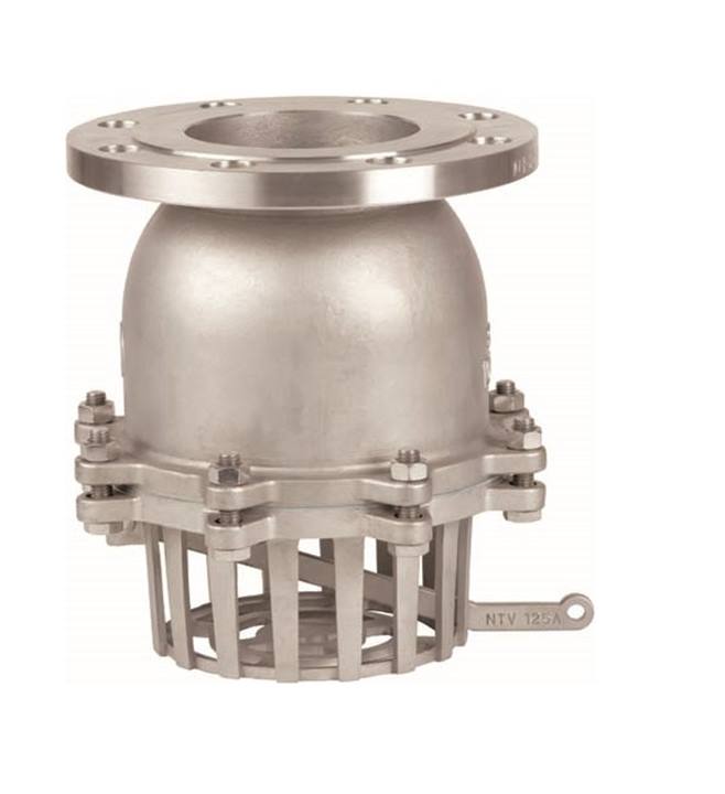 Genebre (2448) RVS 316 voetklep met DIN flens