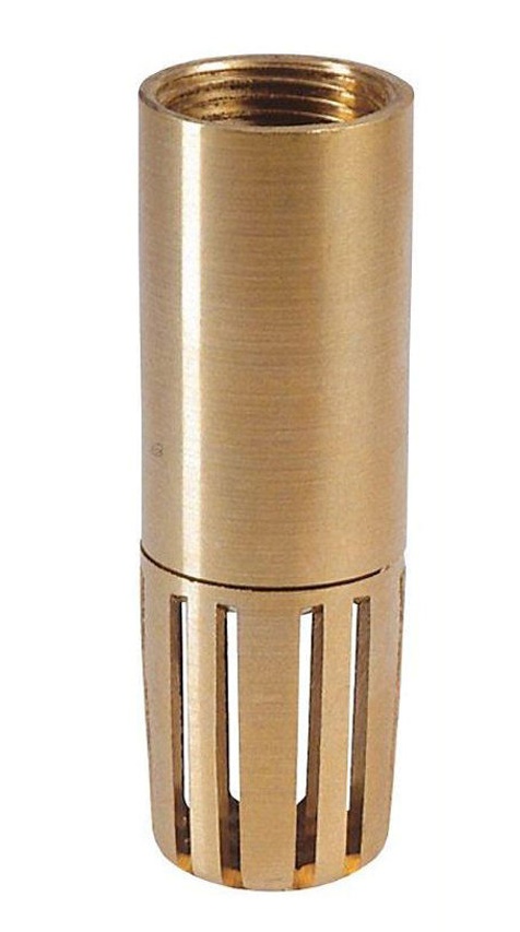 Messing voetklep smal model bi.dr.