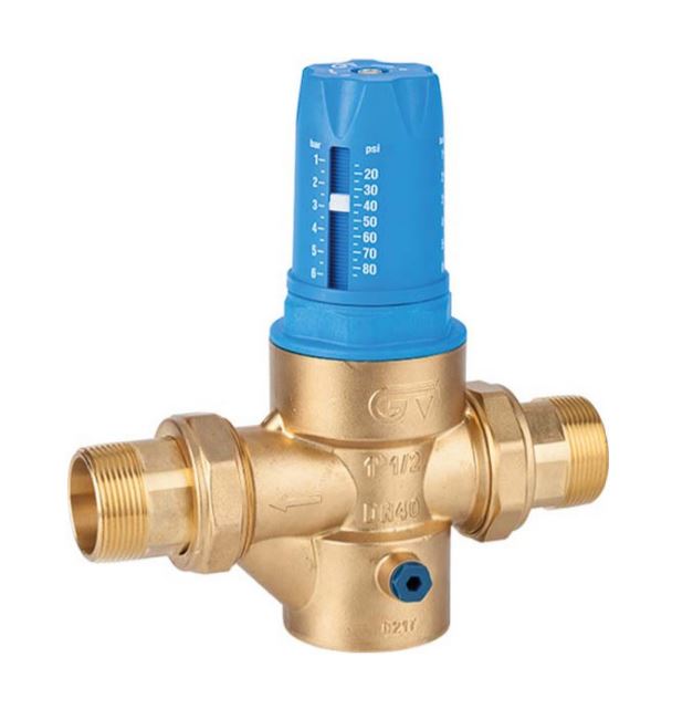 Genebre (3324) Messing drukreduceerventiel bi.dr. PN25 met filter