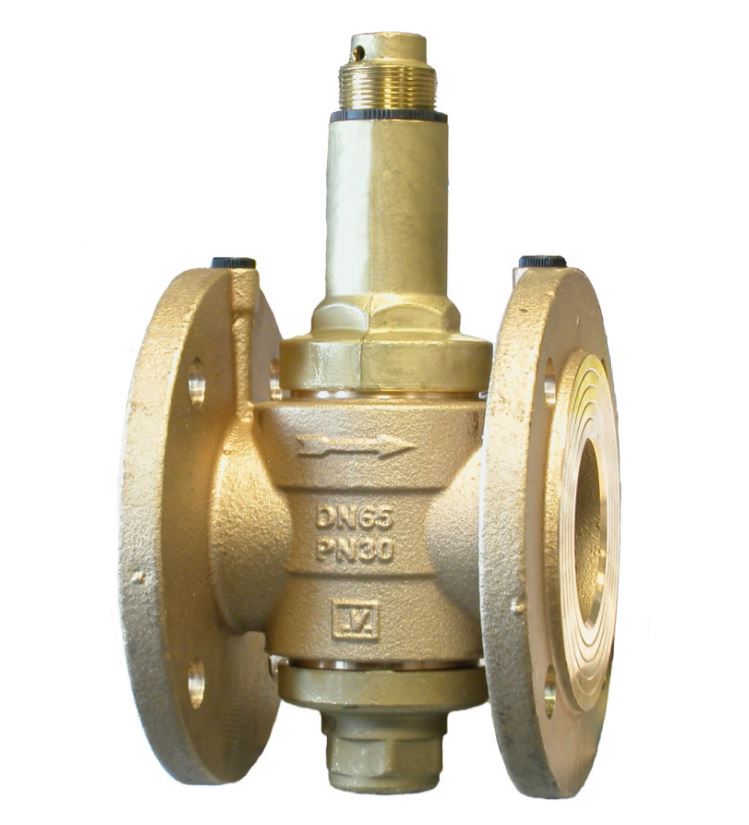 Genebre (3324) Messing drukreduceerventiel flens PN30