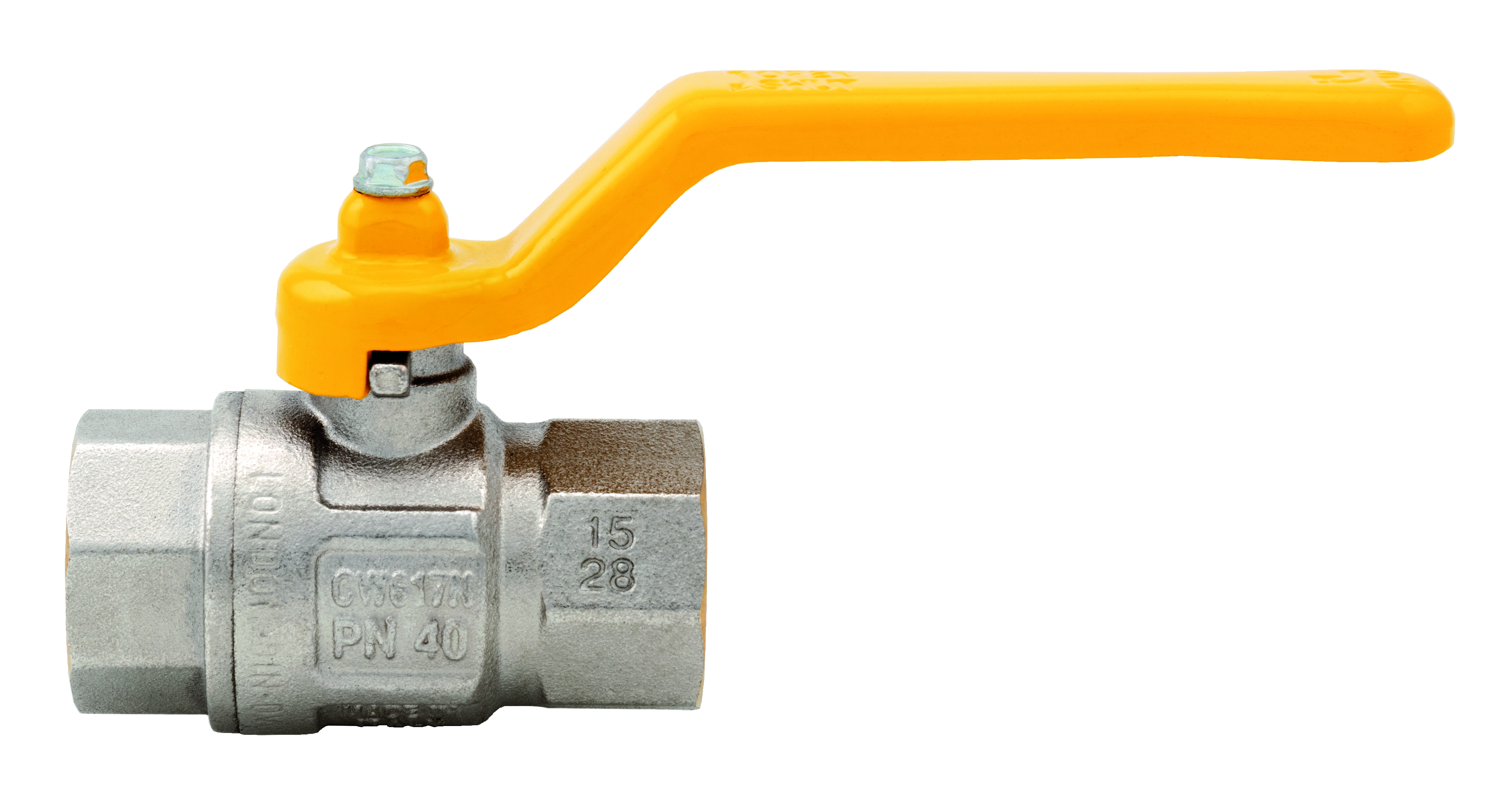 Itap messing gas kogelkraan 066 2x bi.dr.