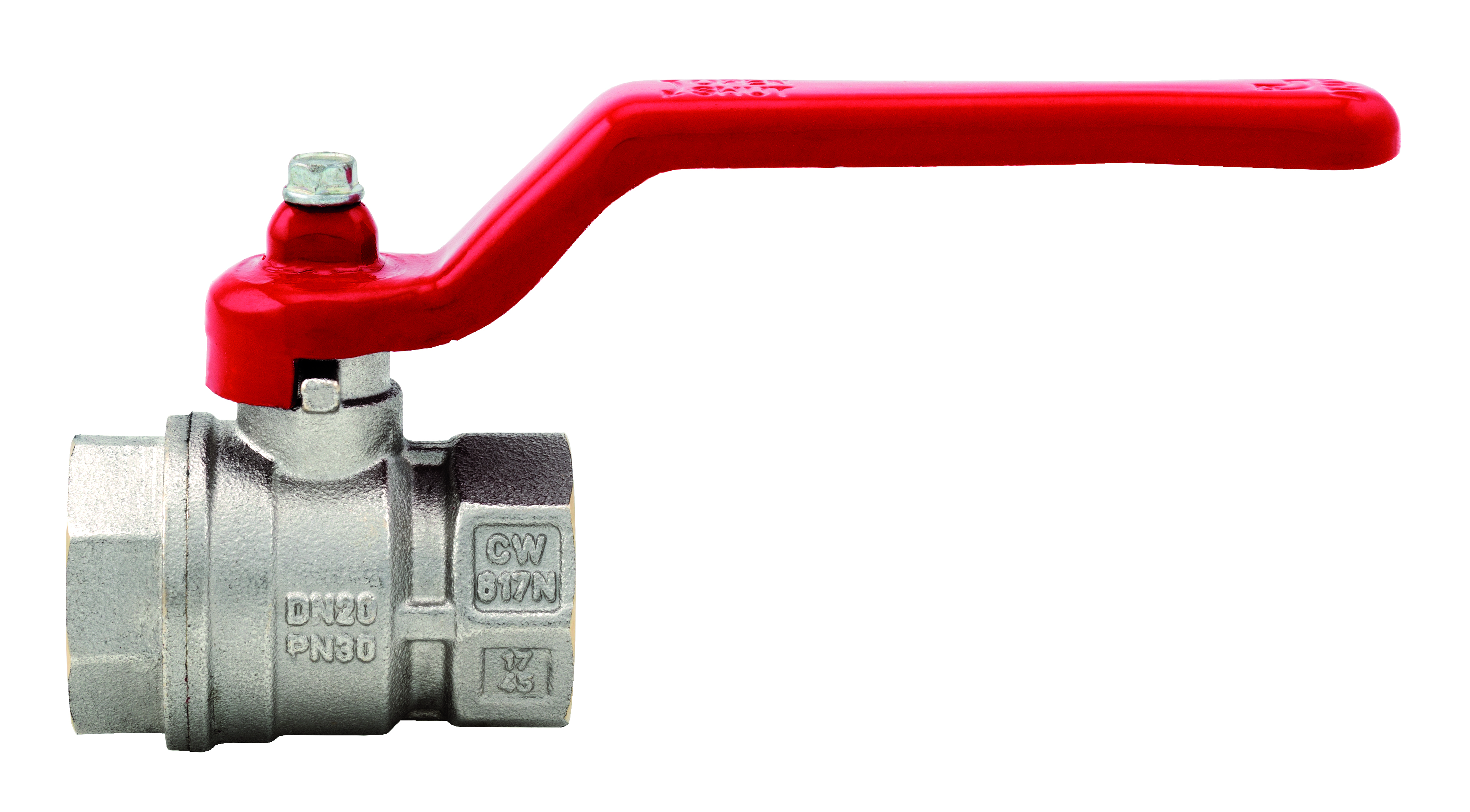 Itap messing kogelkraan 116 2x bi.dr.