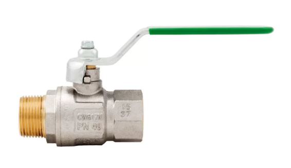 Itap messing DVGW kogelkraan 377 bi.dr. x bu.dr.