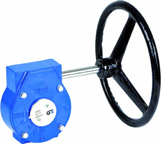 Genebre (5975) Losse tandwielkast met handwiel bediening