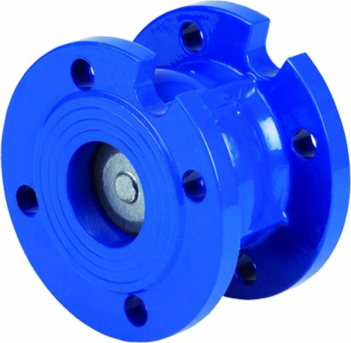 Genebre (2450) Gietijzeren terugslagklep DIN 2x flens