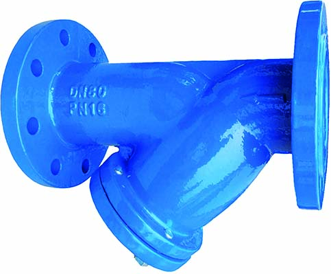 Genebre (2458G) Gietijzeren Y-strainer DIN 2x flens