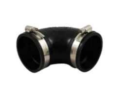 Rubber flexibele bocht 90°