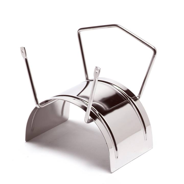 Wandslanghouder RVS, type Midi