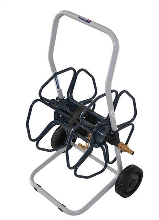 Slanghaspelwagen 6010 1/2" 75m
Geschikt voor het oprollen van:
50 mtr. 5/8"
75 mtr. 1/2"