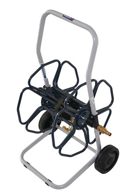 Slanghaspelwagen 6020 3/4" 50m
Geschikt voor het oprollen van:
50 mtr. 3/4"
100 mtr. 1/2"