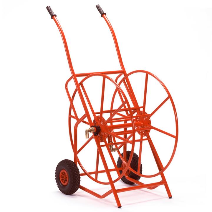 Slanghaspelwagen 420 1" 150m
Geschikt voor het oprollen van:
130 mtr. 1" slang.