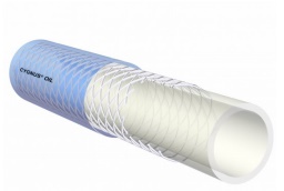 PVC olie- en benzinebestendige compressorslang blauw transparant Cygnus Oil