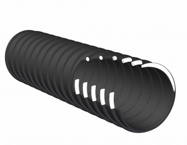 PVC afzuigslang grijs Delphinus