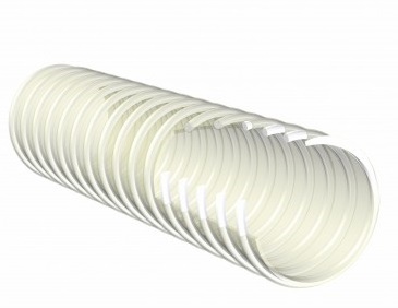 PU afzuigslang transparant Delphinus Food PU