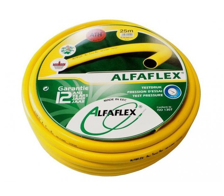 PVC waterslang geel Alfaflex