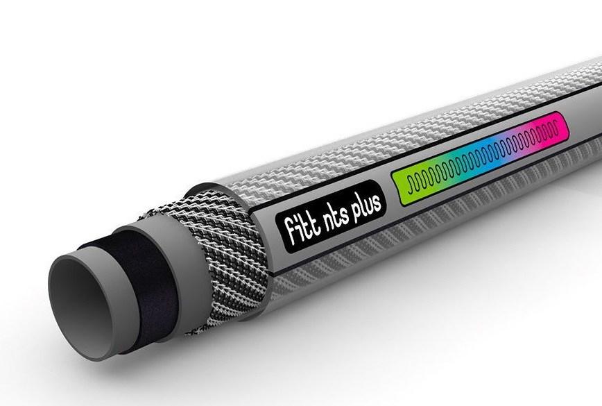 PVC waterslang grijs Fitt Master Plus