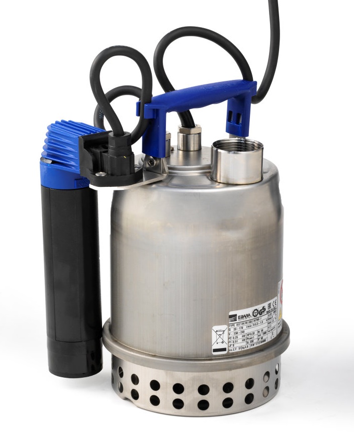 RVS Dompelpomp Ebara Best One met buisvlotter 230V